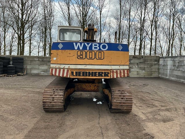 1988 liebherr r900b rupsgraafmachine - afbeelding 4 van  6