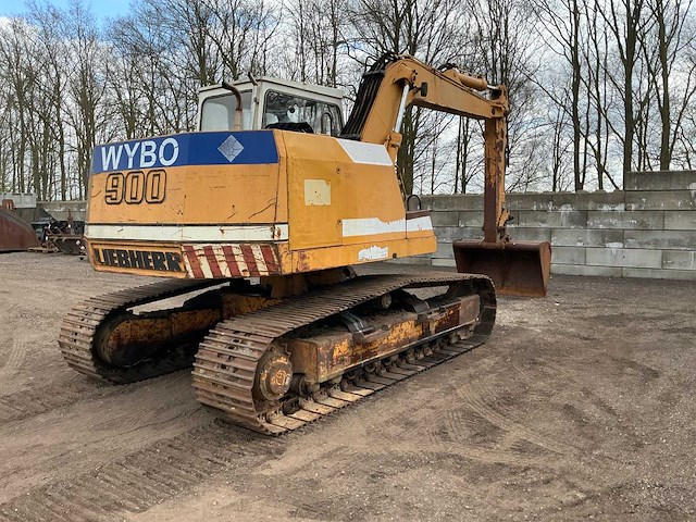 1988 liebherr r900b rupsgraafmachine - afbeelding 30 van  34