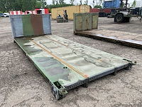1988 lohr 20 pieds plm haakarm platform - afbeelding 1 van  3