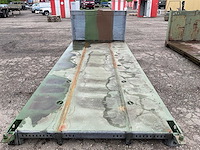 1988 lohr 20 pieds plm haakarm platform - afbeelding 2 van  3