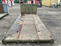 1988 lohr 20 pieds plm haakarm platform - afbeelding 6 van  7