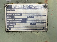 1988 lohr 20 pieds plm haakarm platform - afbeelding 7 van  7
