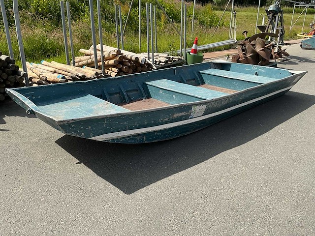 1988 monark aluminium werkboot - afbeelding 1 van  10