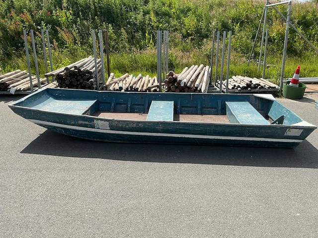 1988 monark aluminium werkboot - afbeelding 3 van  10