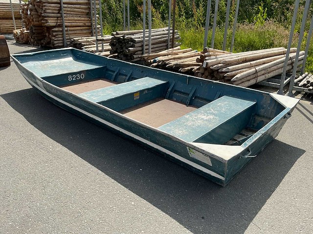 1988 monark aluminium werkboot - afbeelding 4 van  10