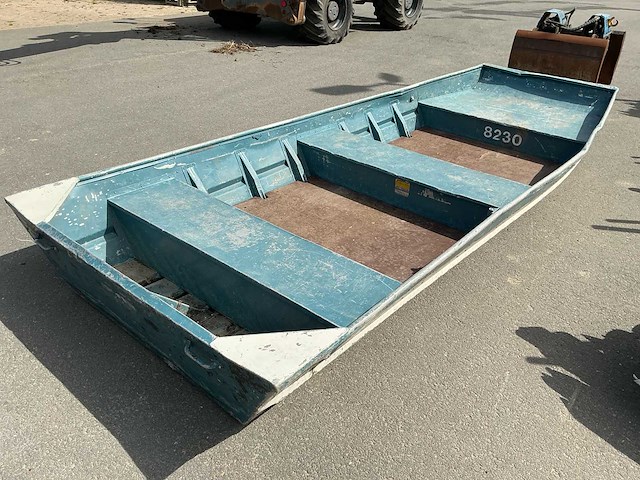 1988 monark aluminium werkboot - afbeelding 6 van  10
