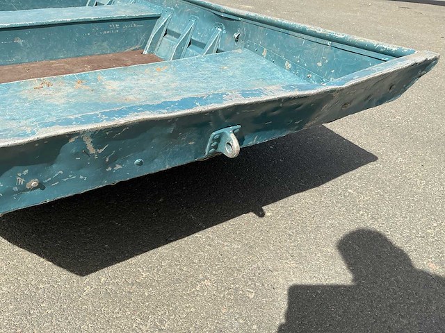 1988 monark aluminium werkboot - afbeelding 8 van  10