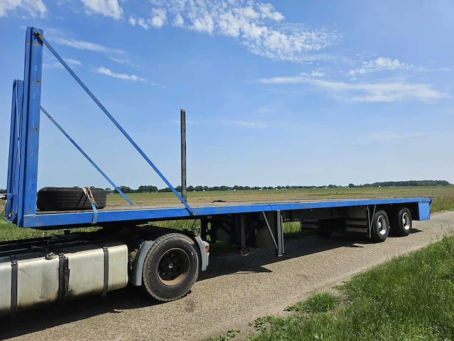 1988 netam-fruehauf landbouw trailer oplegger - afbeelding 1 van  13