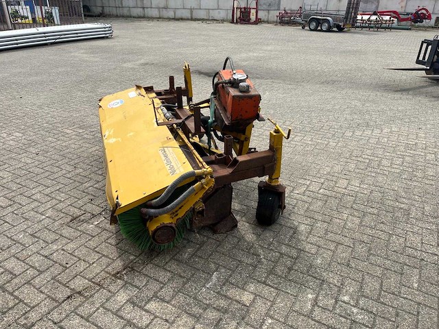 1988 nido hf 5 ds/200 veegmachine – 3-punts – pto – opvangbak - afbeelding 4 van  8