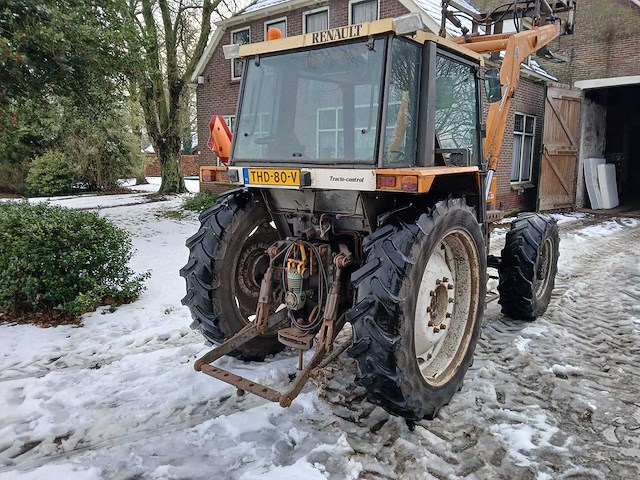1988 renault 75.14 ls vierwielaangedreven landbouwtractor met voorlader - afbeelding 20 van  23