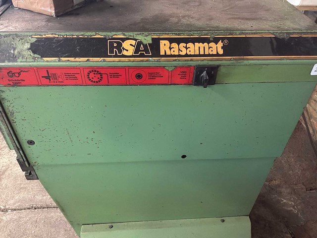 1988 rsa rasamat 1001 borstelafbraammachine - afbeelding 4 van  6