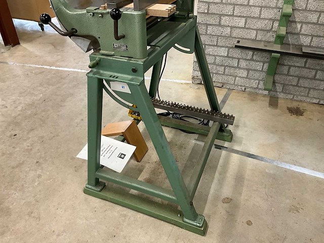 1988 scheer zf630 zwaluwstaart freesmachine - afbeelding 6 van  10