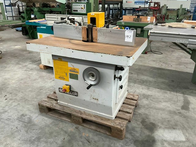 1988 schneider sh24 1-assige freesmachine - afbeelding 1 van  7