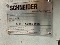 1988 schneider sh24 1-assige freesmachine - afbeelding 5 van  7