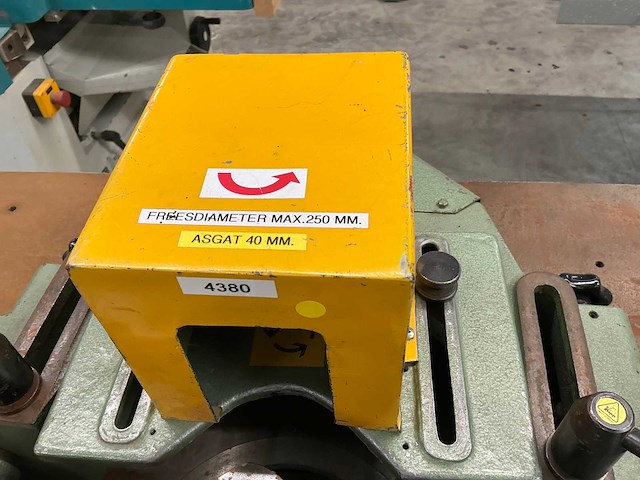 1988 schneider sh24 1-assige freesmachine - afbeelding 7 van  7