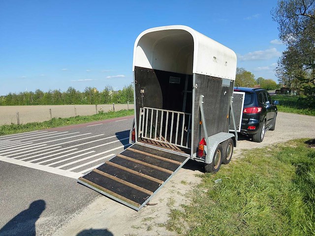 1988 schouten s 1.5 p paardetrailer aanhangwagen - afbeelding 7 van  14