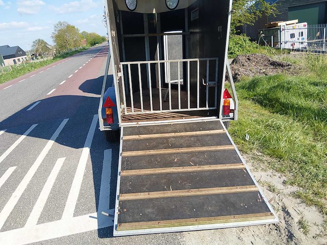 1988 schouten s 1.5 p paardetrailer aanhangwagen - afbeelding 8 van  14