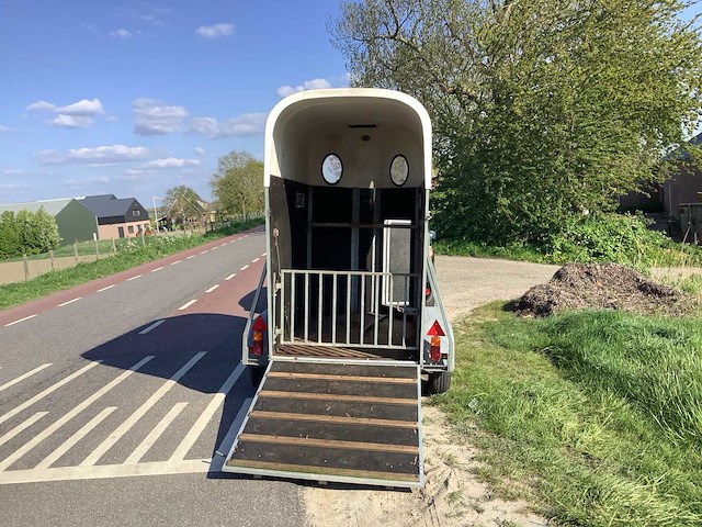1988 schouten s 1.5 p paardetrailer aanhangwagen - afbeelding 9 van  14