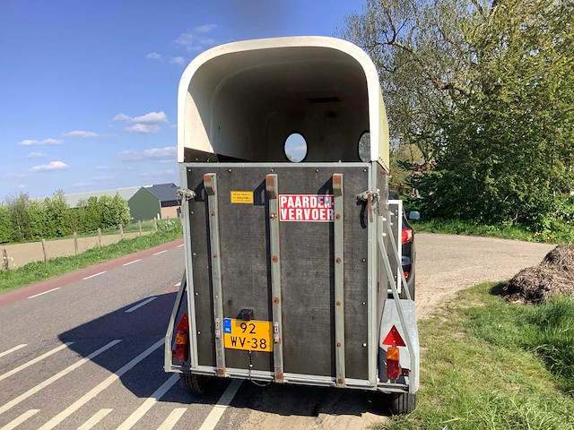 1988 schouten s 1.5 p paardetrailer aanhangwagen - afbeelding 9 van  14