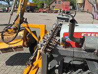 1988 steyr 8075 compacttractor met slotenmaaier - afbeelding 2 van  23