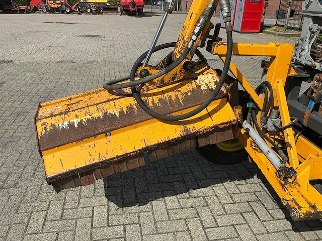 1988 steyr 8075 compacttractor met slotenmaaier - afbeelding 3 van  23