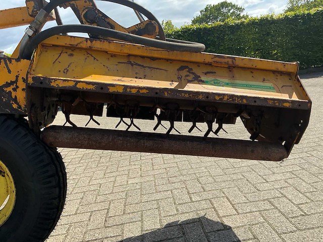 1988 steyr 8075 compacttractor met slotenmaaier - afbeelding 4 van  23