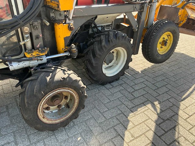 1988 steyr 8075 compacttractor met slotenmaaier - afbeelding 6 van  23