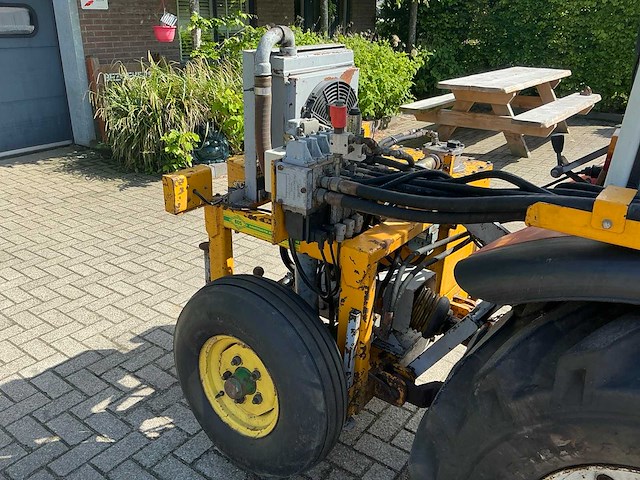 1988 steyr 8075 compacttractor met slotenmaaier - afbeelding 7 van  23
