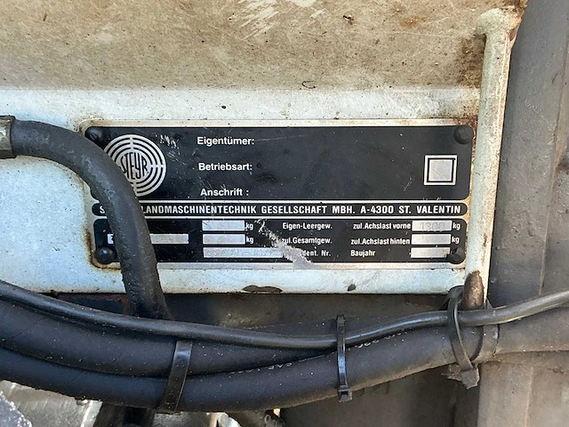 1988 steyr 8075 compacttractor met slotenmaaier - afbeelding 16 van  23