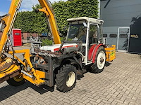 1988 steyr 8075 compacttractor met slotenmaaier - afbeelding 12 van  23