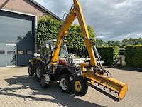 1988 steyr 8075 compacttractor met slotenmaaier - afbeelding 17 van  23