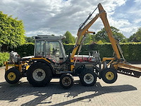 1988 steyr 8075 compacttractor met slotenmaaier - afbeelding 18 van  23