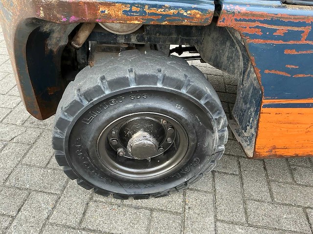 1988 toyota 42 5 fgf 25 vorkheftruck - afbeelding 18 van  29