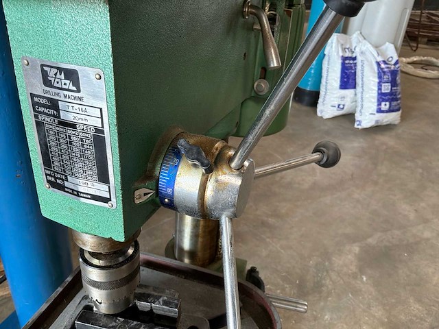 1988 tru tool tt-16a kolomboormachine - afbeelding 8 van  11