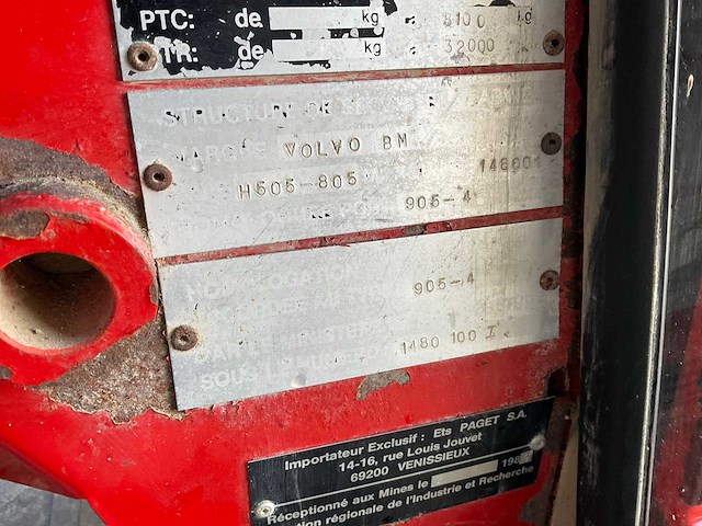 1988 valmet 905 autocontrol vierwielaangedreven landbouwtractor - afbeelding 32 van  39