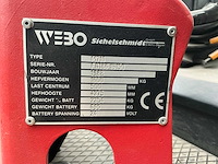 1988 webo m716 vorkheftruck - afbeelding 8 van  17