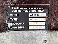 1988 weijer - w 1700 - paardentrailer - afbeelding 8 van  14