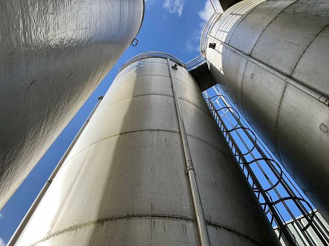 1988 zeppelin 110 m3 verticale aluminium opslagsilo - afbeelding 3 van  13