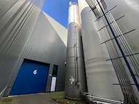 1988 zeppelin 110 m3 verticale aluminium opslagsilo - afbeelding 1 van  13