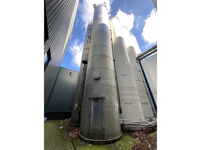 1988 zeppelin 110 m3 verticale aluminium opslagsilo - afbeelding 7 van  13