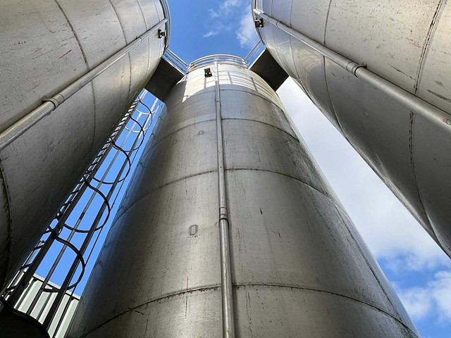 1988 zeppelin 110 m3 verticale aluminium opslagsilo - afbeelding 3 van  13