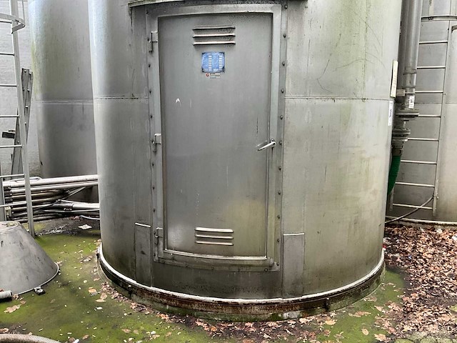1988 zeppelin 110 m3 verticale aluminium opslagsilo - afbeelding 10 van  13