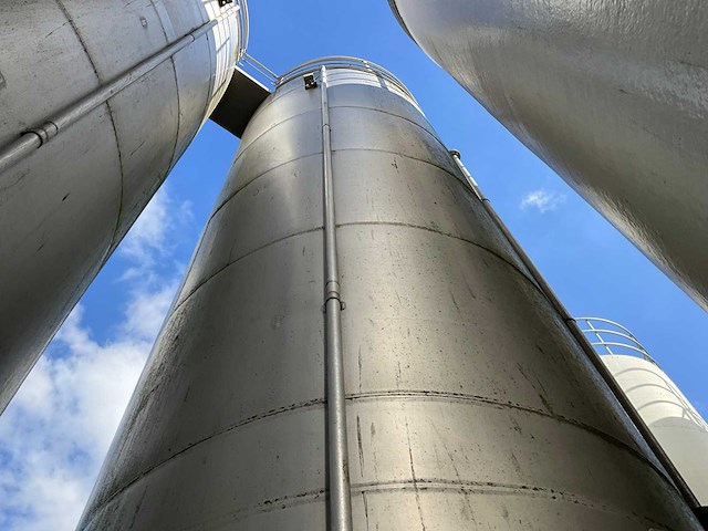 1988 zeppelin 110 m3 verticale aluminium opslagsilo - afbeelding 8 van  12