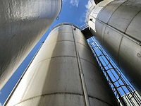 1988 zeppelin 110 m3 verticale aluminium opslagsilo - afbeelding 3 van  13