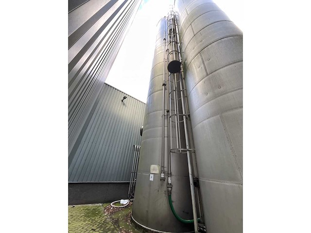 1988 zeppelin 110 m3 verticale aluminium opslagsilo - afbeelding 4 van  8