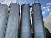 1988 zeppelin 110 m3 verticale aluminium opslagsilo - afbeelding 1 van  7