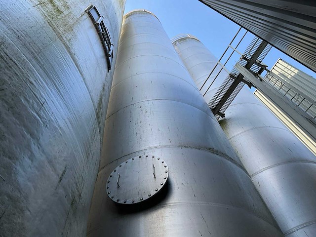 1988 zeppelin 110 m3 verticale aluminium opslagsilo - afbeelding 4 van  7