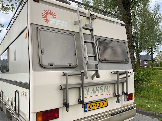 1989 - peugeot - 280 g 92 - ffb tabbert - camper/kampeerauto - afbeelding 7 van  8