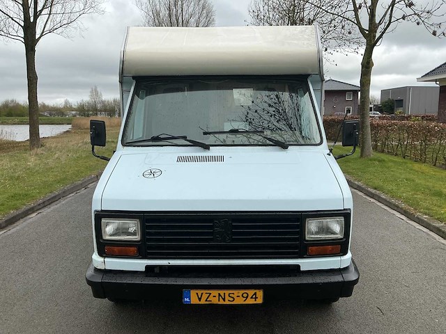 1989 - peugeot - 280 h52c - camper/kampeerwagen - afbeelding 25 van  25