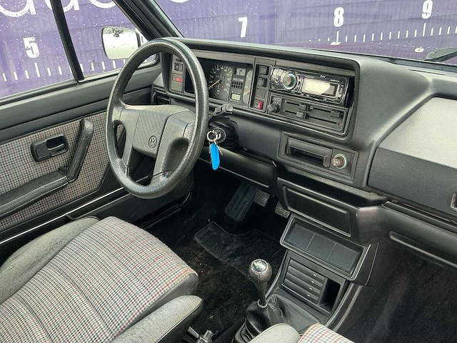 1989 - volkswagen - golf cabriolet - 1.8 - personenauto - afbeelding 11 van  13